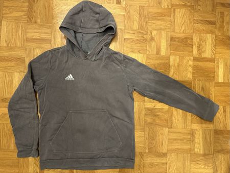 Adidas Kapuzenpullover Hoodie grau Gr. 164