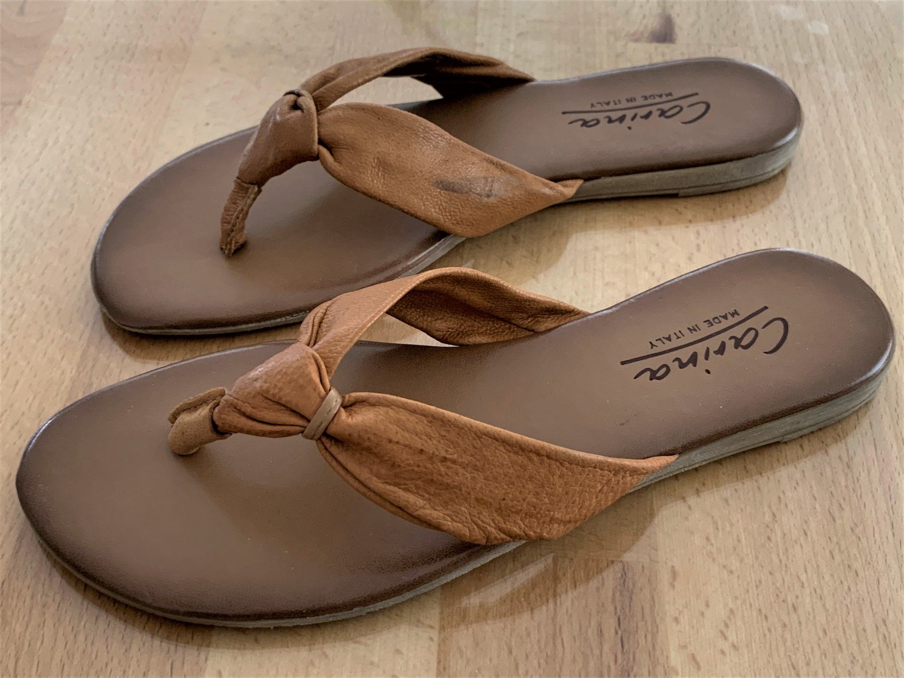 Scarpe da donna: Flip Flops Gr. 37 Leder – Nuovo e nell'imballaggio originale da Wetzikon ZH venduto da EvisStore