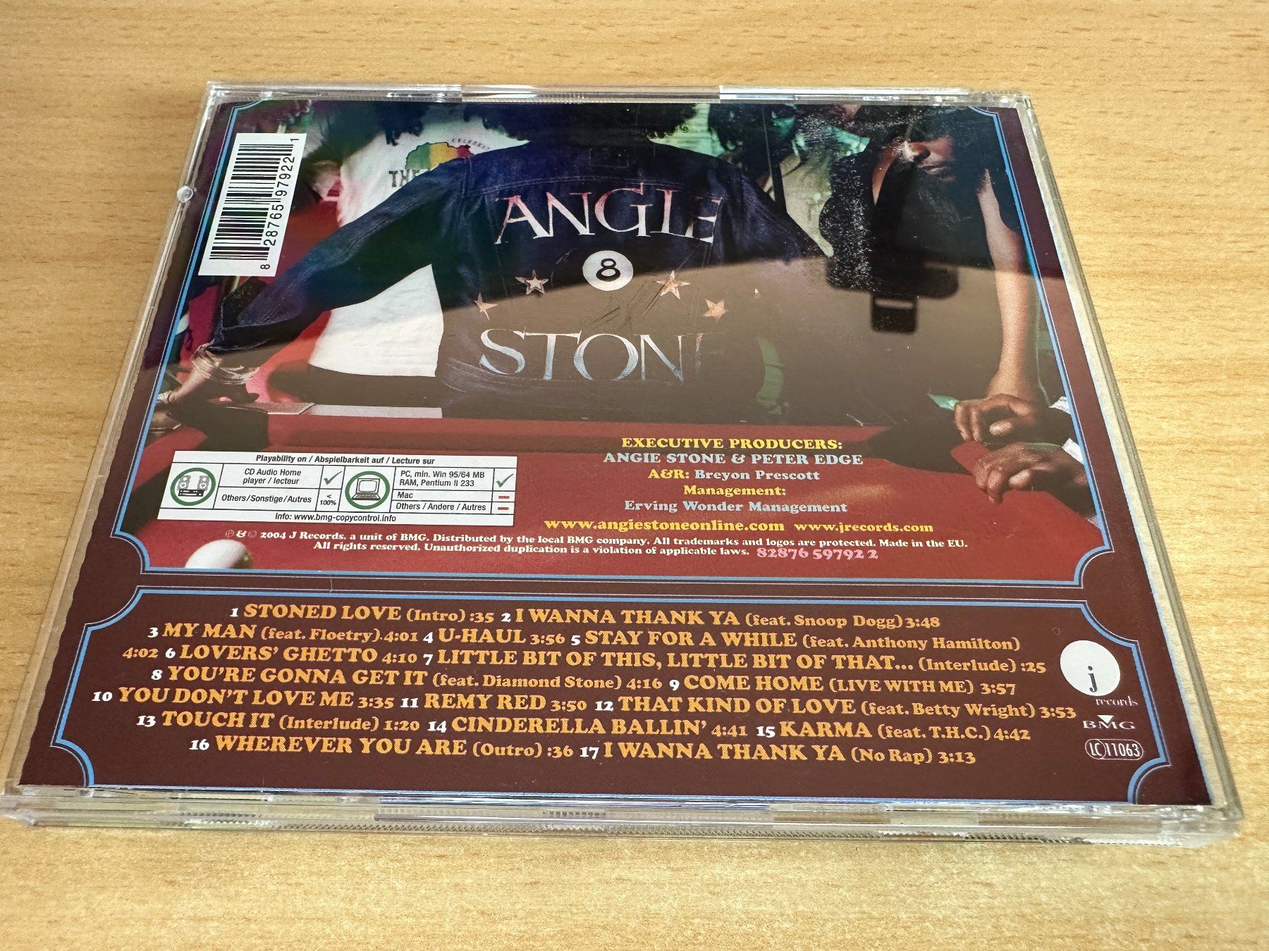 CDs: Angie Stone – Stone Love – Gebraucht aus Rikon im Tösstal von Alpenmutz 1