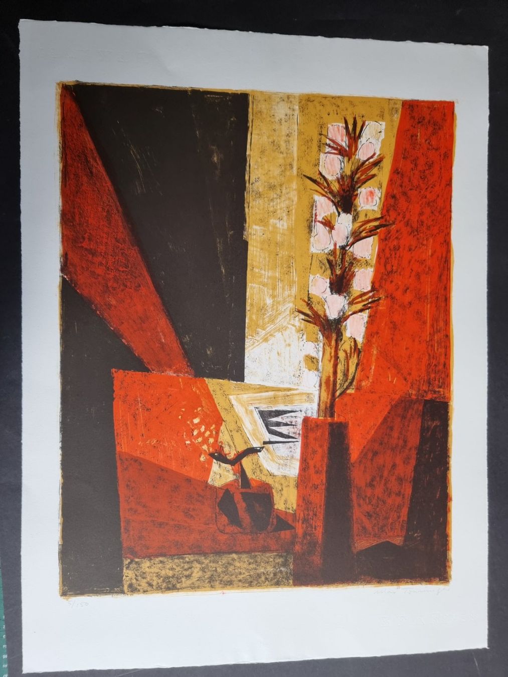 Grafica & Litografie: Max Truninger  Lithographie signiert nummeriert – Usato da Gersau venduto da kunst-online 3