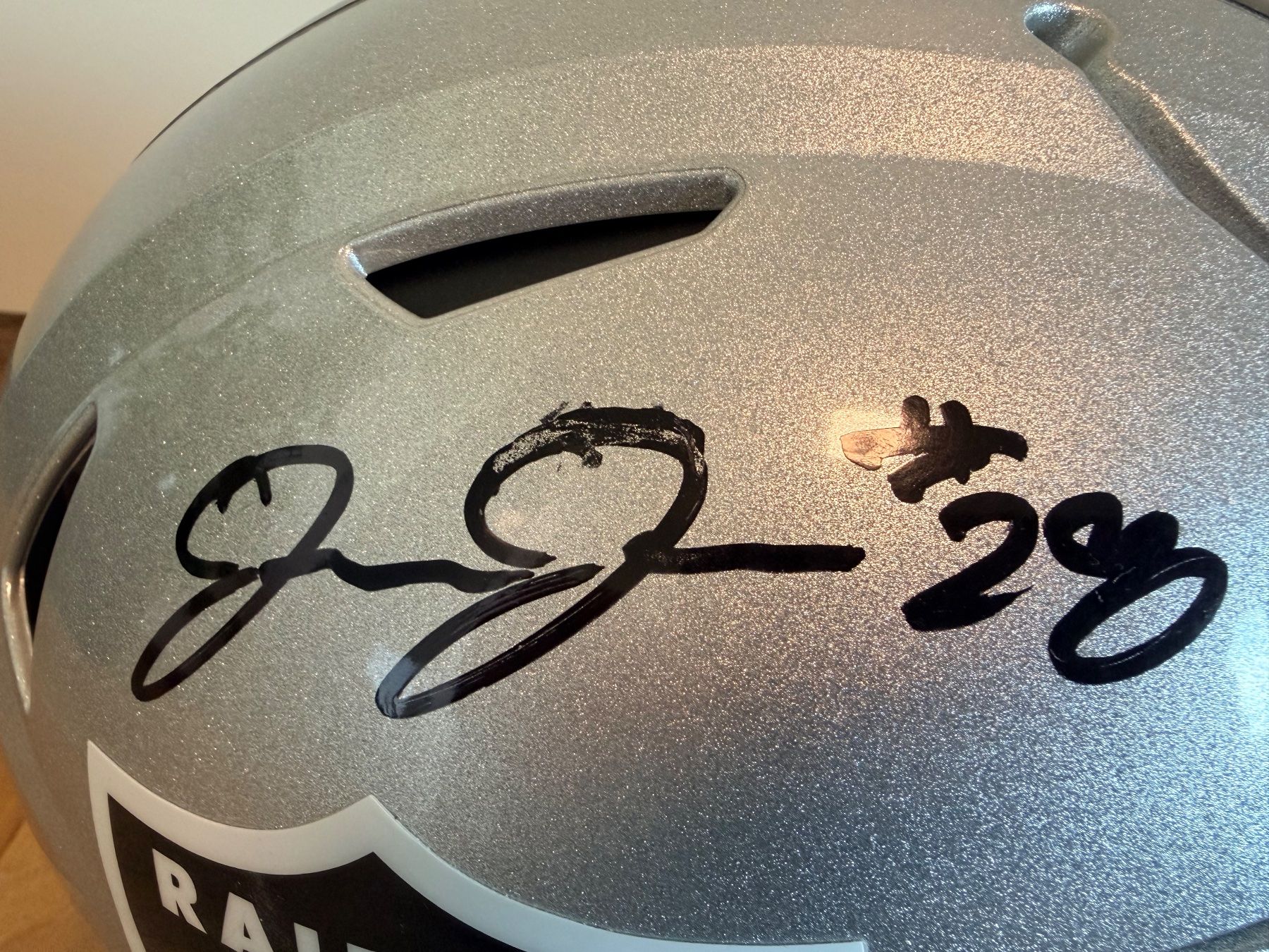 Autografi: Authentischer Riddell SpeedFlex NFL Helm - signiert Raiders – Nuovo (secondo la descrizione) da Uerkheim venduto da Nisti7 1