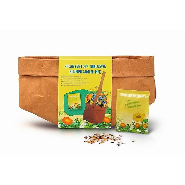 Blumentöpfe: Pflanzentopf inkl. Saatgut – Neu und originalverpackt aus Eich von ka_st