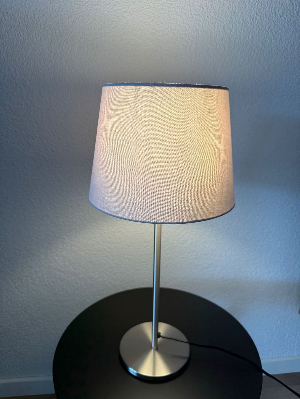 Ikea Lampade: 2 Lampen, Stoff grau, 50 cm – Usato da Zofingen venduto da momo4800 2