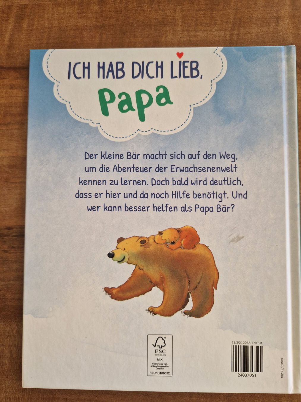 Libri: Buch Ich hab dich lieb, Papa – Usato da Giswil venduto da movo08 1