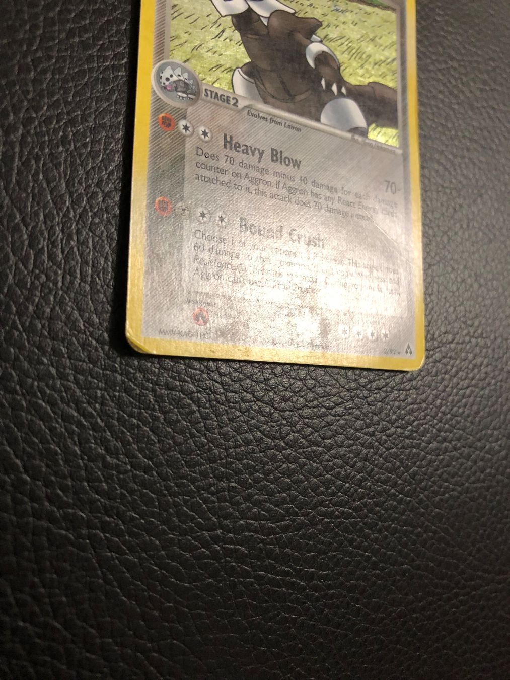 Pokémon Carte collezionabili: 2006 Ex Legend Maker - Aggron Holo 2/92 Ab 1 – Usato da Paradiso venduto da Pkmn10 1