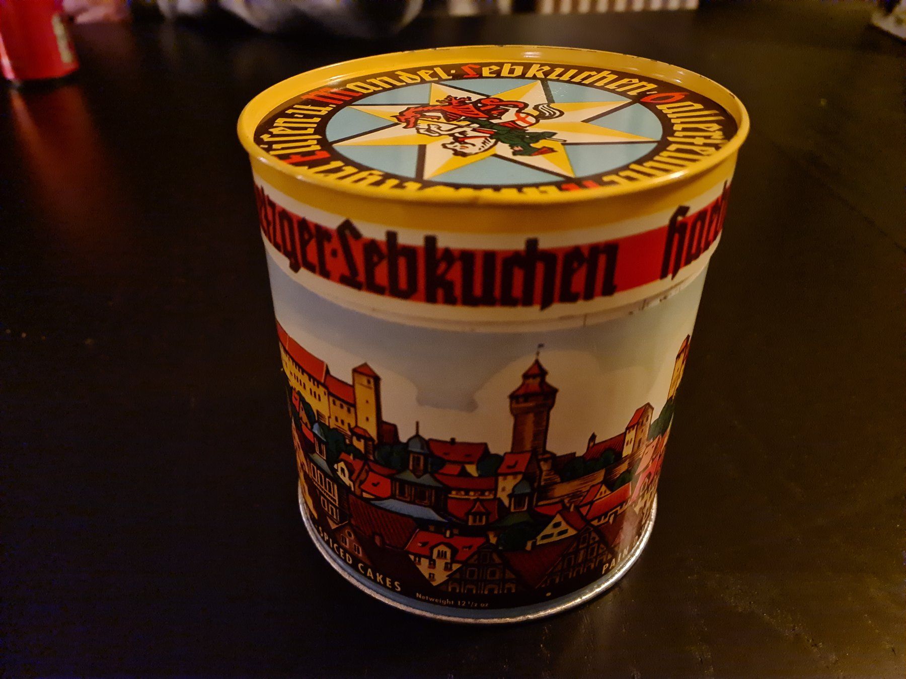 Altro in Decorazioni & Accessori: Haeberlein Metzger Lebkuchen-Dose – Usato da Erstfeld venduto da Uhu1980