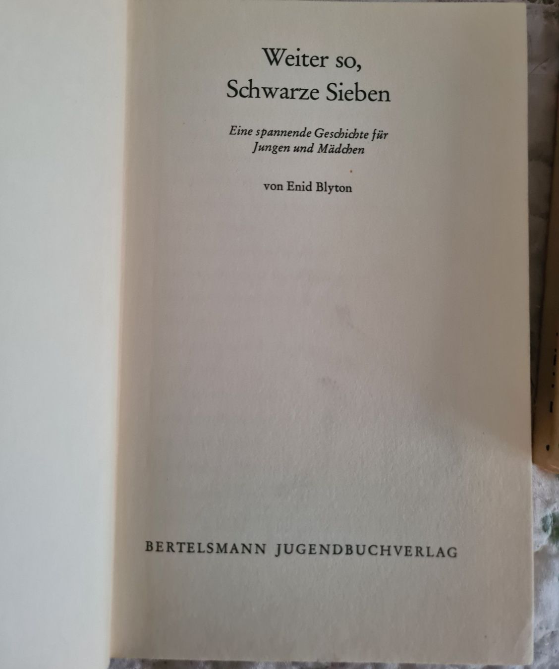 Libri: 3 Bücher Schwarze Sieben von Enid Blyton – Usato da Winterthur venduto da bibummi 6