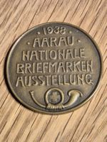 Medaille 1938 Nationale Briefmarken Ausstellung Aarau