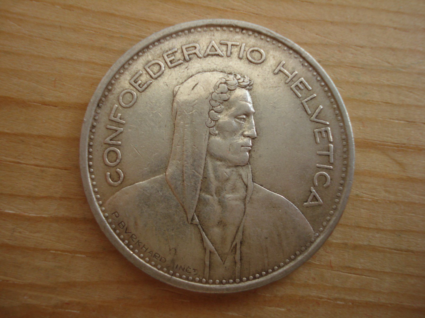 Tutti le monete: (S1)     5 Franken 1950 – Usato da Erlach venduto da Net-Coins 1