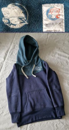 Vintage ZSC Lions Hoodie - Kapuzenpulli „Züri & Hockey“ Gr.M
