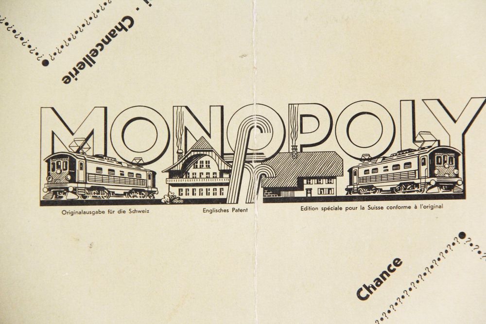 Vintage Monopoly Spiel Schweizer Edition 7