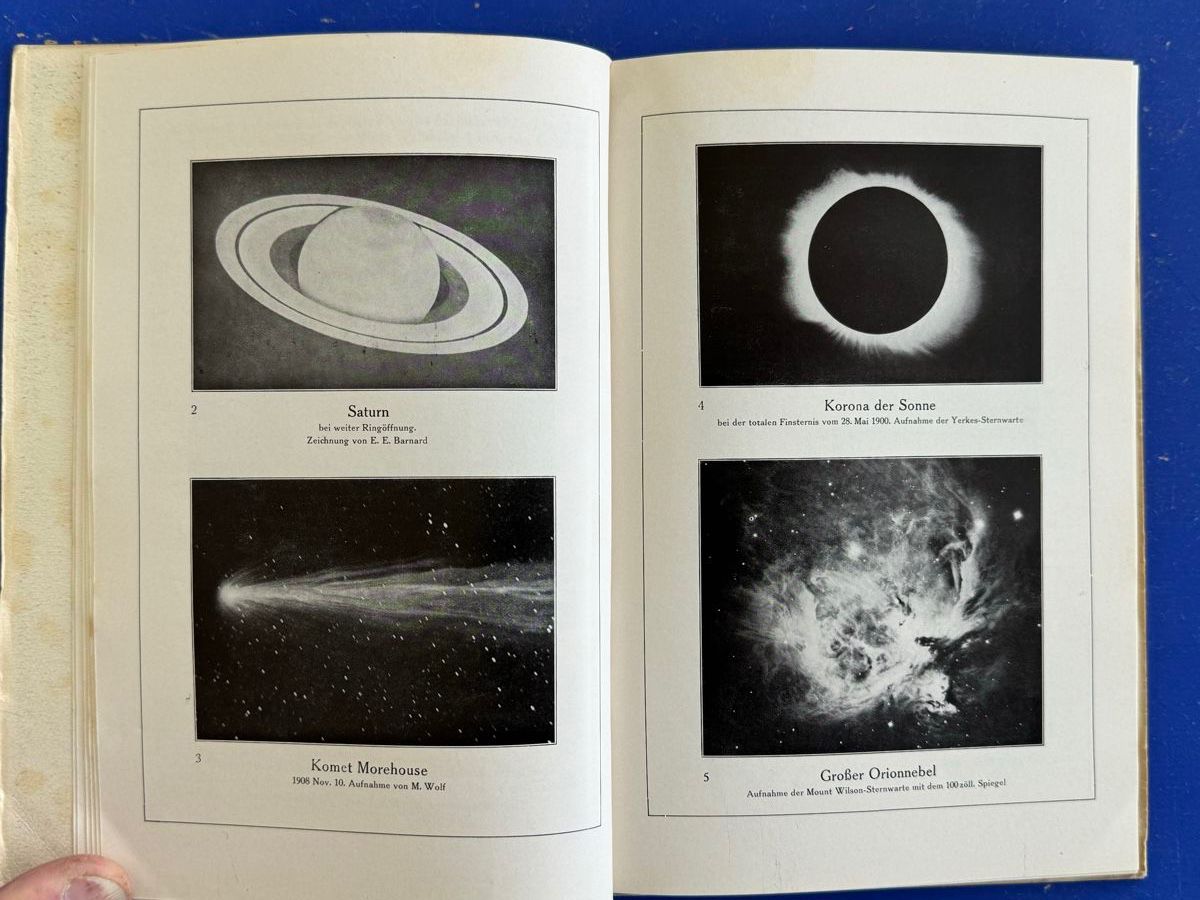 Libri: Stuttgarter Planetarium. Astronomie. 1928 – Usato da Adliswil venduto da buch_und_kunst 3