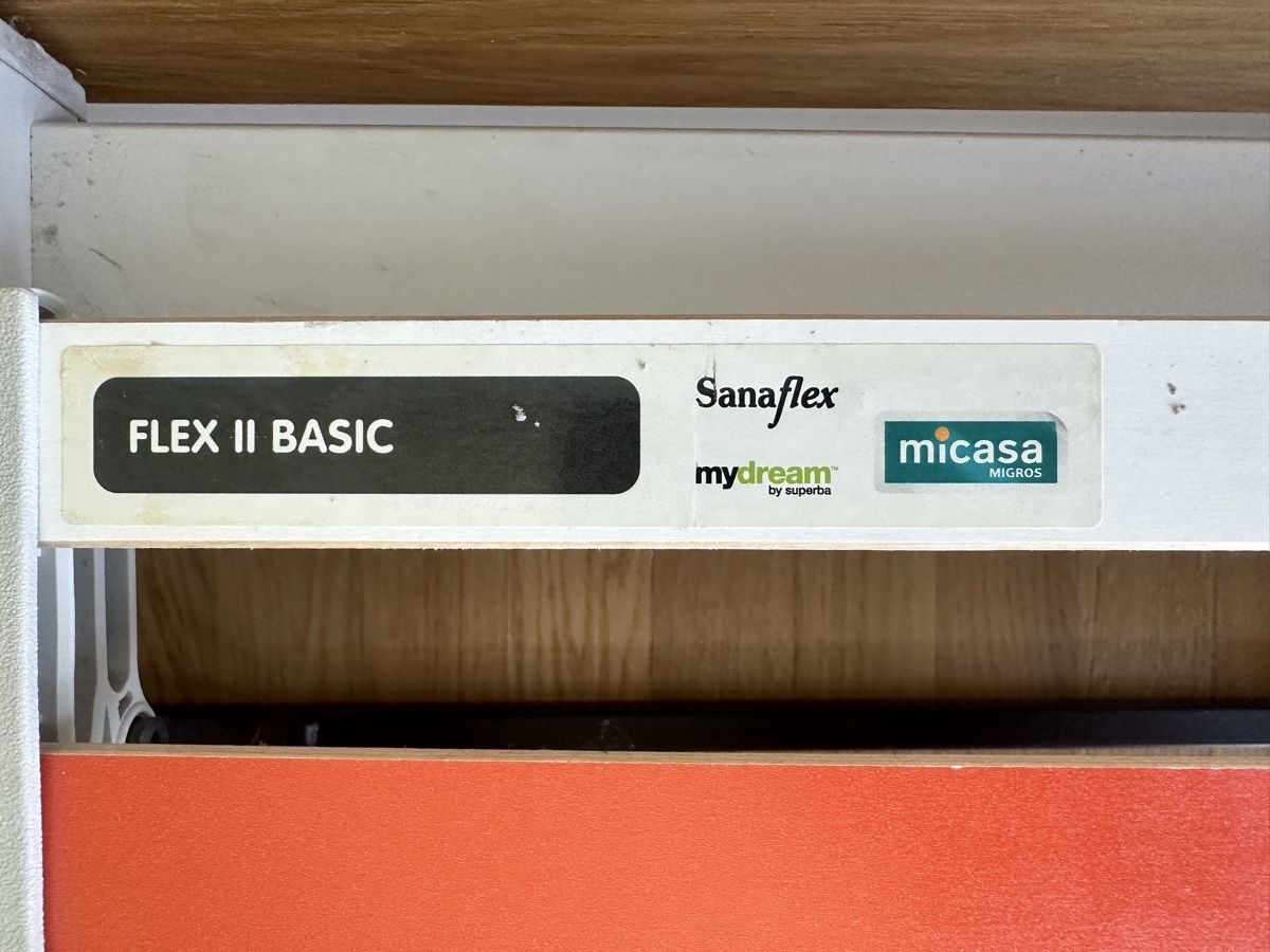 Reti a doghe: Sanaflex Flex II Basic Lattenrost, verstellbar. – Usato da Uster venduto da Mike_05 4