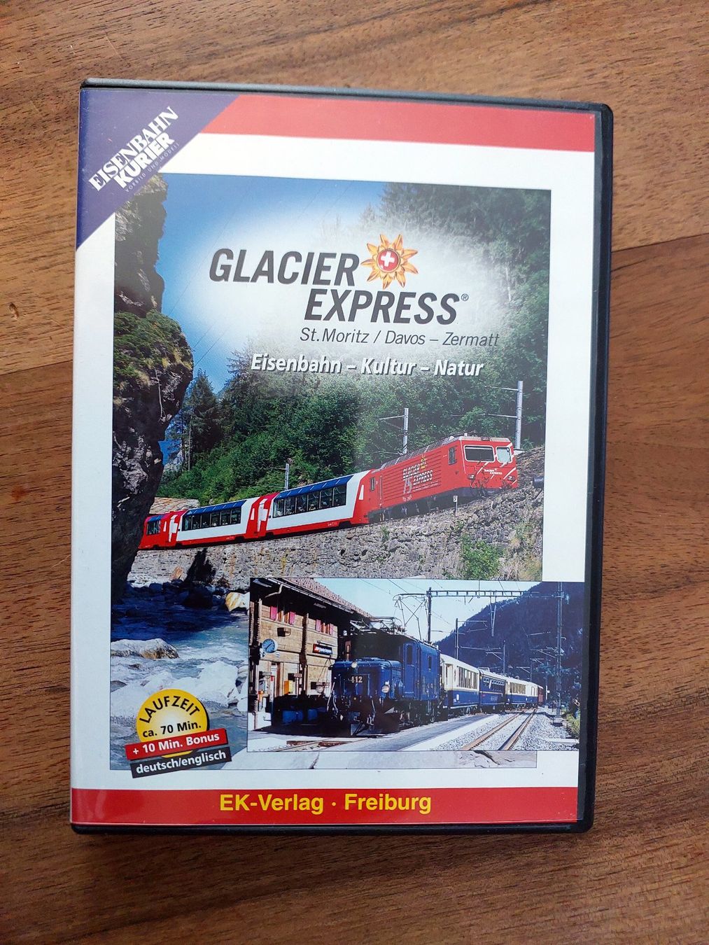 Tutti i DVDs: Glacier Express - Eisenbahn Kurier - DVD – Usato da Schönenwerd venduto da Steidi