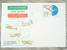 TR13 Enveloppe + Timbre Italie 1981