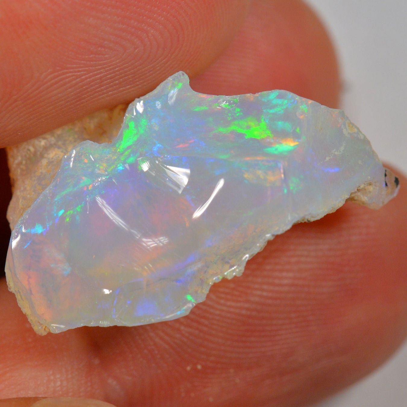 Edelsteine: 21.9 Karat - Roher Äthiopischer Welo Opal – Neu (gemäss Beschreibung) aus Rüti ZH von DeinOpal 1