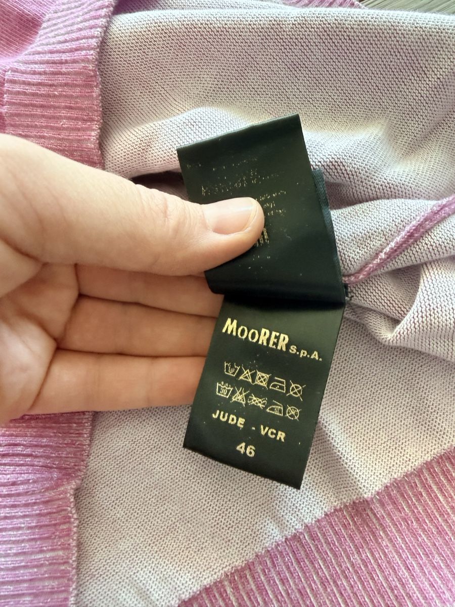 T-shirt: Moorer pink Tshirt – Usato da Melide venduto da Nikola-123 5