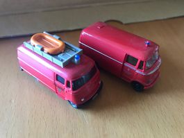 2x Mercedes Feuerwehr