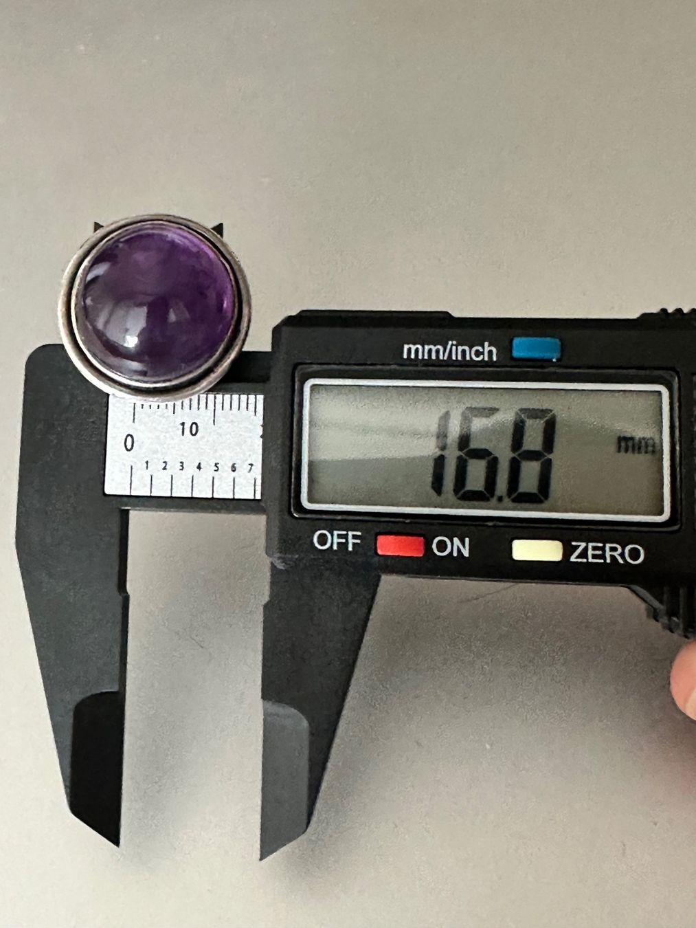 Ringe: Vintage 925 Silber Ring mit Amethyst : 52 – Gebraucht aus Onex von Antiqueshow 3