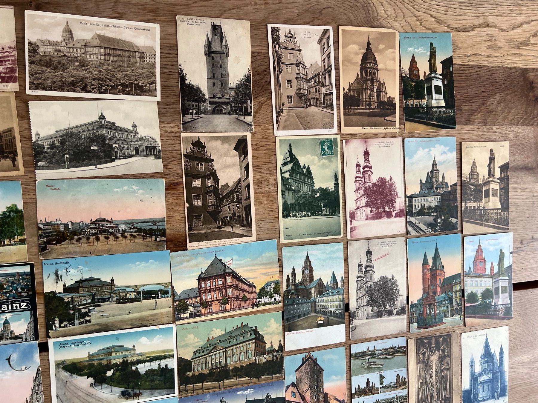Cartoline postali: Sammlung Ansichtskarten Deutsches Reich - Mainz 2. Teil – Usato da Hermetschwil-Staffeln venduto da militaria-schweiz 6