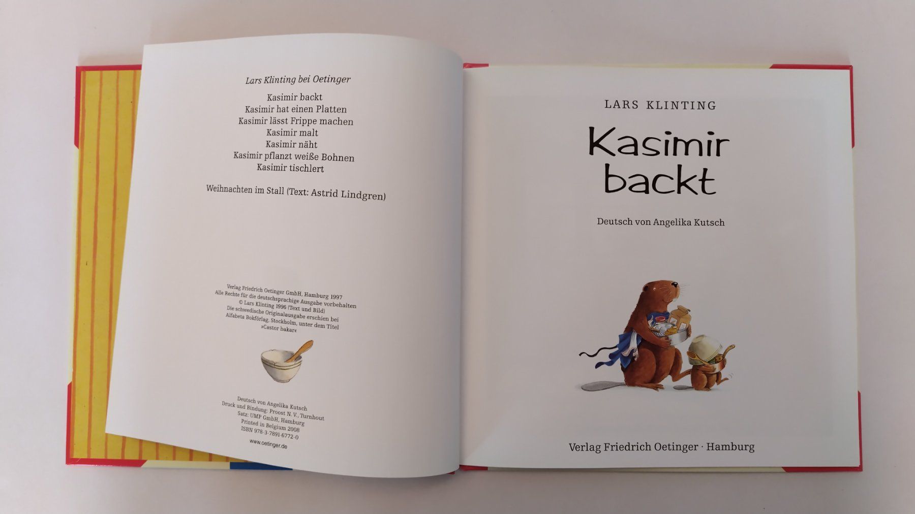 Bücher: Biber Kasimir backt / Bilderbuch ab Fr. 8.- – Gebraucht aus Bellach von JingleJerry 2