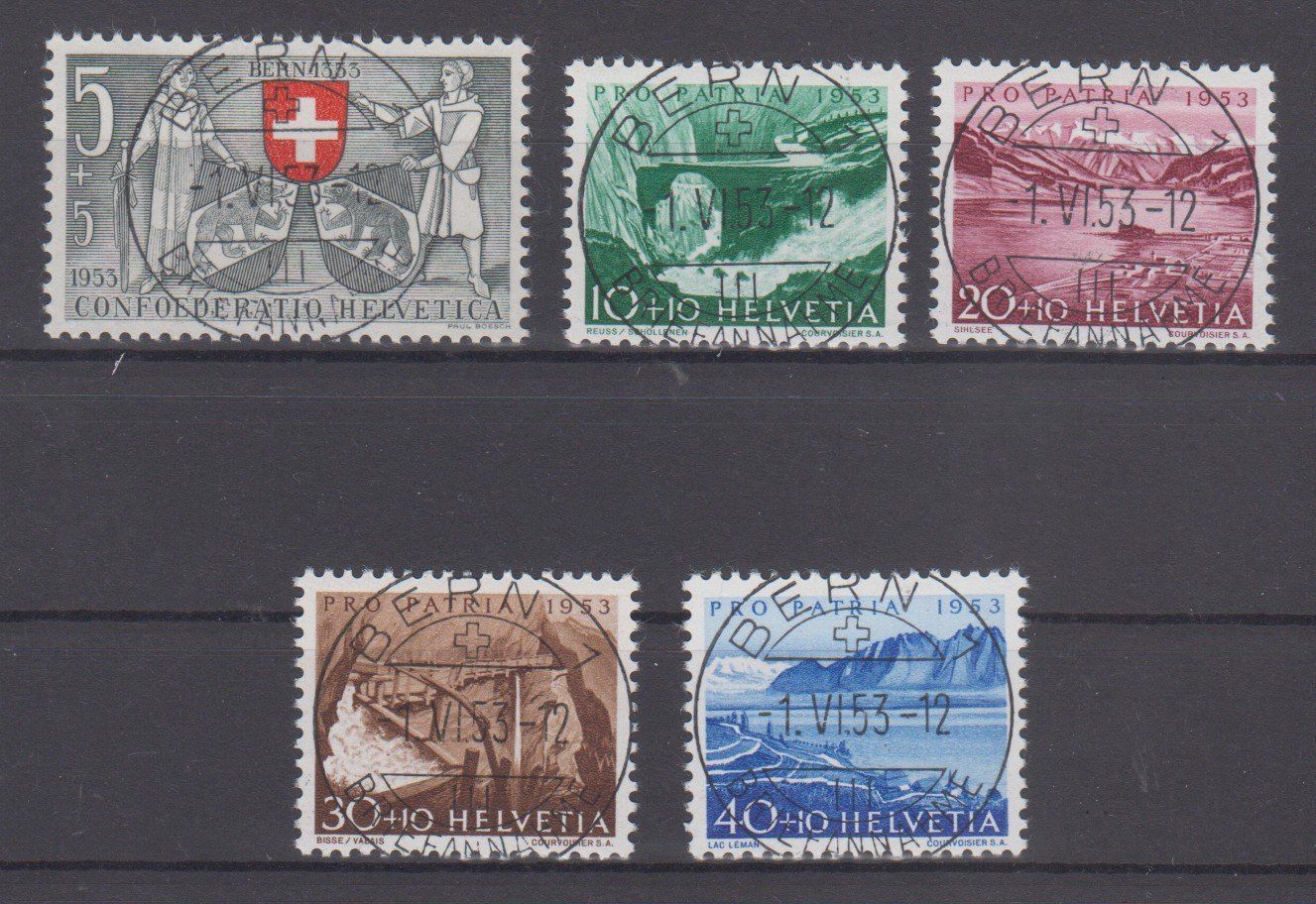 Pro Patria 61 65 oblit central premier jour 75 (D #39 occasion) à