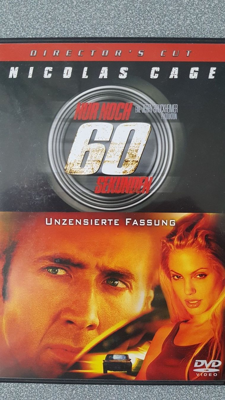 Tutti i DVDs: DVD Nur noch 60 Sekunden / Nicolas Cage – Usato da Oetwil am See venduto da fineli2