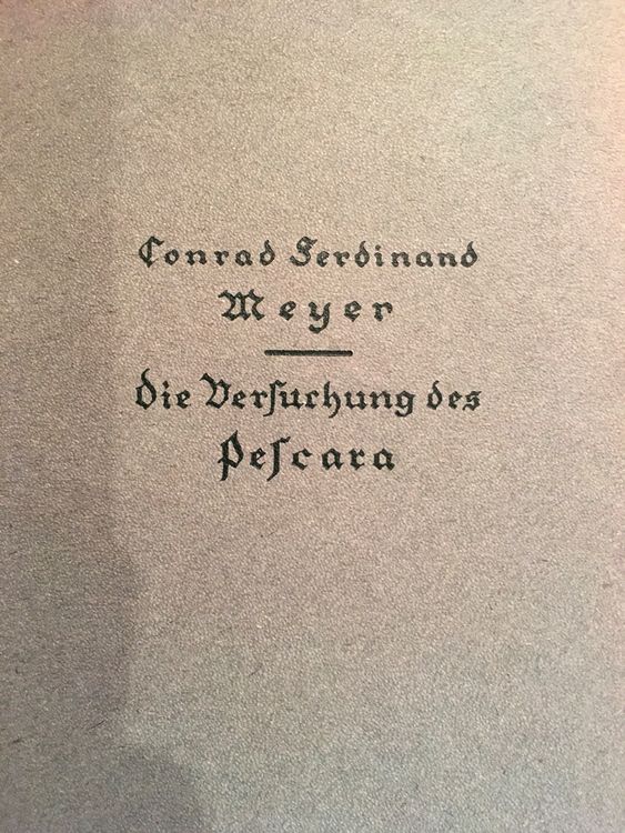 Livres: Conrad Ferdinand Meyer gesammelte Werke 1920 – D'occasion à Oberwil BL par elk_wf5x 2