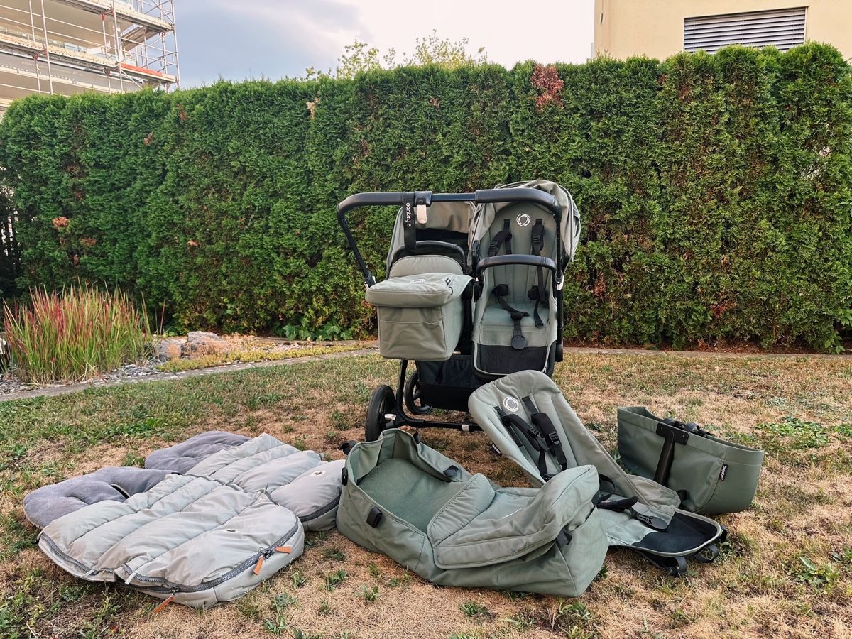 Bugaboo Kinderwagen: Bugaboo Donkey 5 Twin Stroller Forest Green Used – Gebraucht aus Affoltern am Albis von rot_682g 8