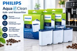 3x Original Philips AquaClean CA6903/10 Wasserfilter – Neu