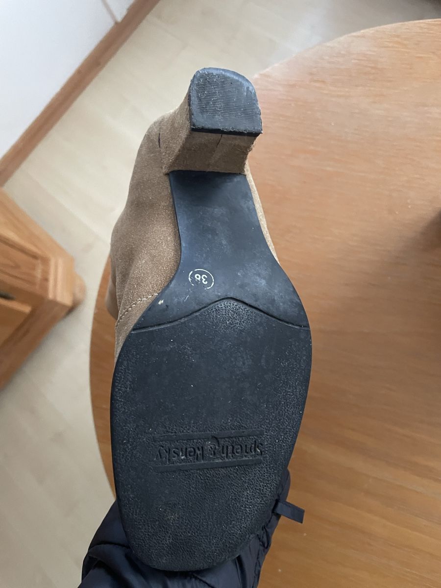 Scarpe da donna: Trachten Stiefel beige Gr. 38 – Usato da Winterthur venduto da Fabelhaft123 2