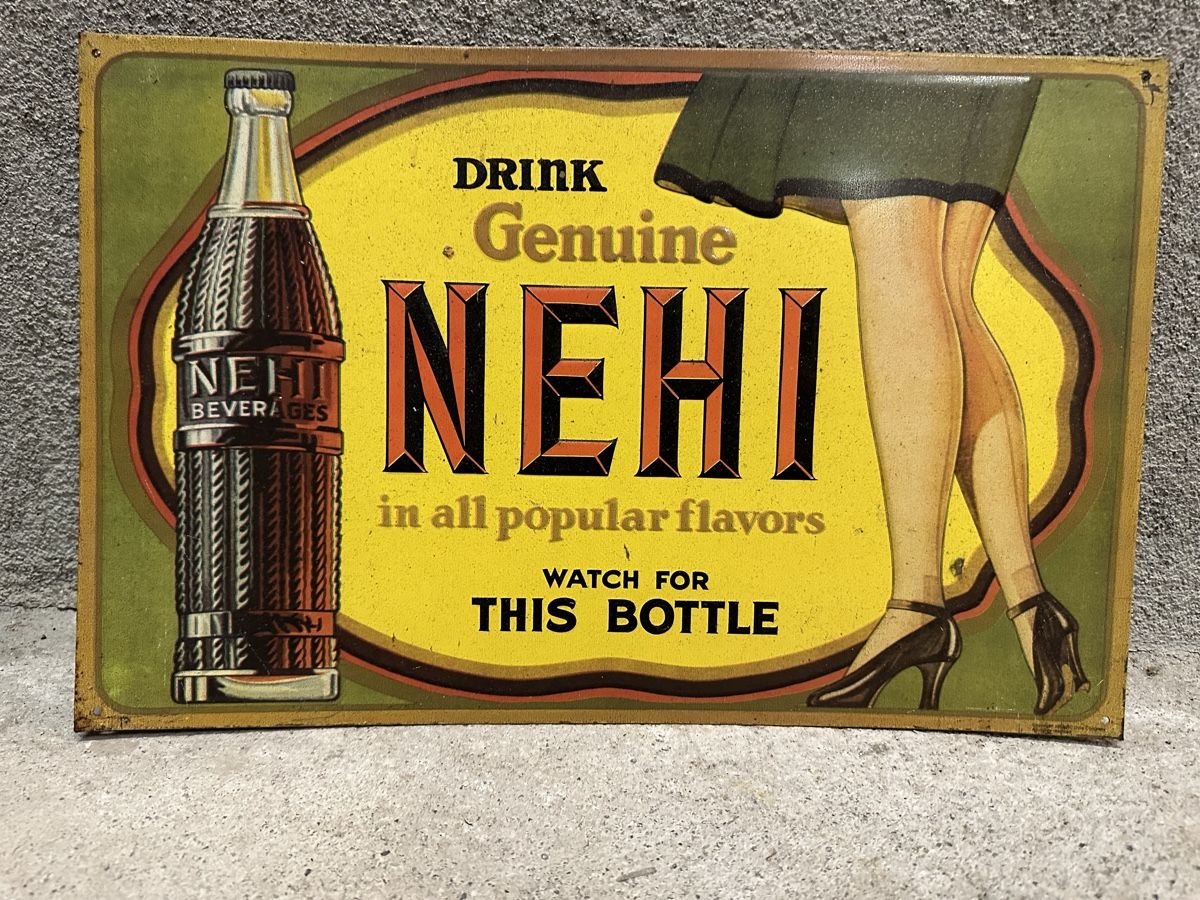 Insegne: Nehi getränk Werbung Reklame – Usato da Reinach AG venduto da rares75