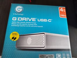 G-Drive USB-C 4TB - externe Festplatte, die G-Technology