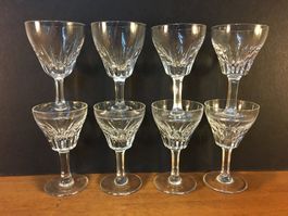 Vintage Schöne 8 Gläser