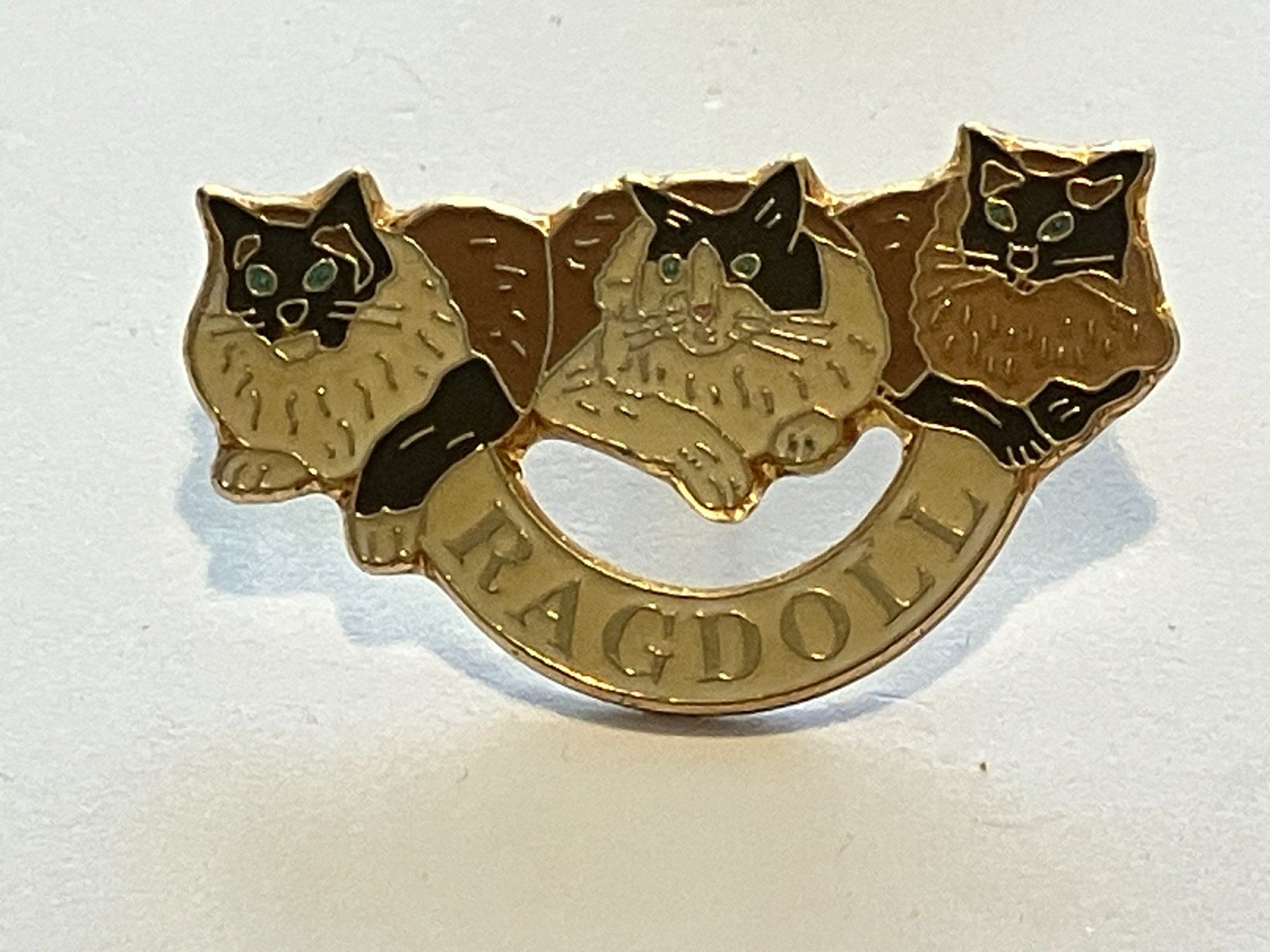 Placchette & Badge: 1 Pin Ragdoll – Usato da Basel venduto da djwwpp