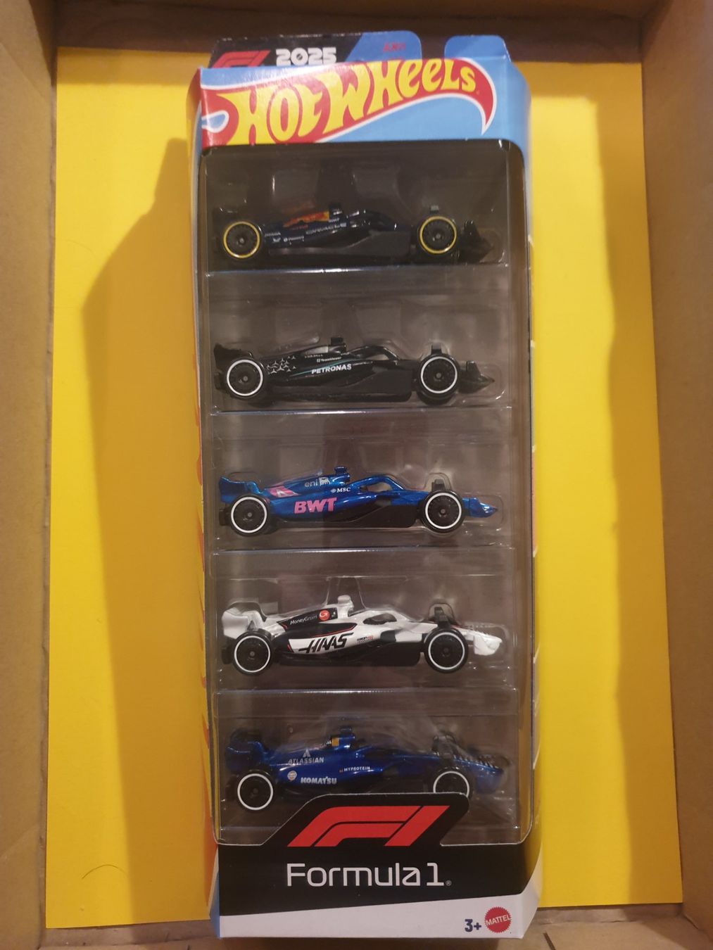 Hot Wheels Voitures modèles: 5er Packung Hot Wheels Formula 1 – Neuf avec emballage d'origine à Oftringen par Rotor