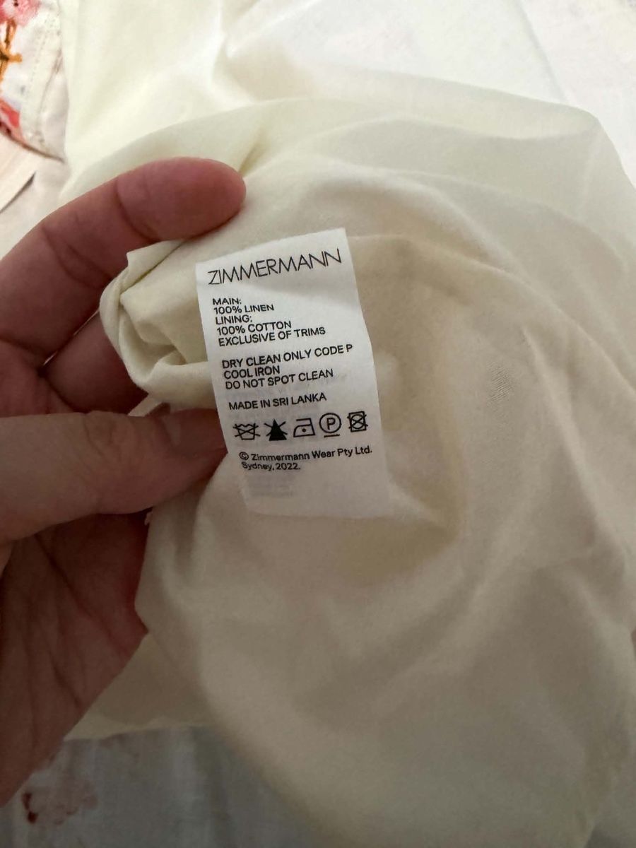 Zimmermann Kleider: Zimmermann Floral Linen Dress – Gebraucht aus St.Josefen von lop_lh8d 8