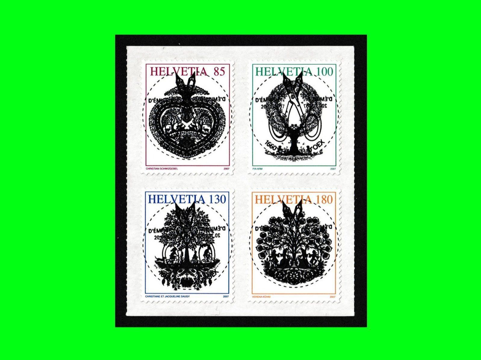 Tutti i francobolli: Vollstempel-Serie "Scherenschnitte" (2007) – Nuovo (secondo la descrizione) da Dübendorf venduto da chiara48