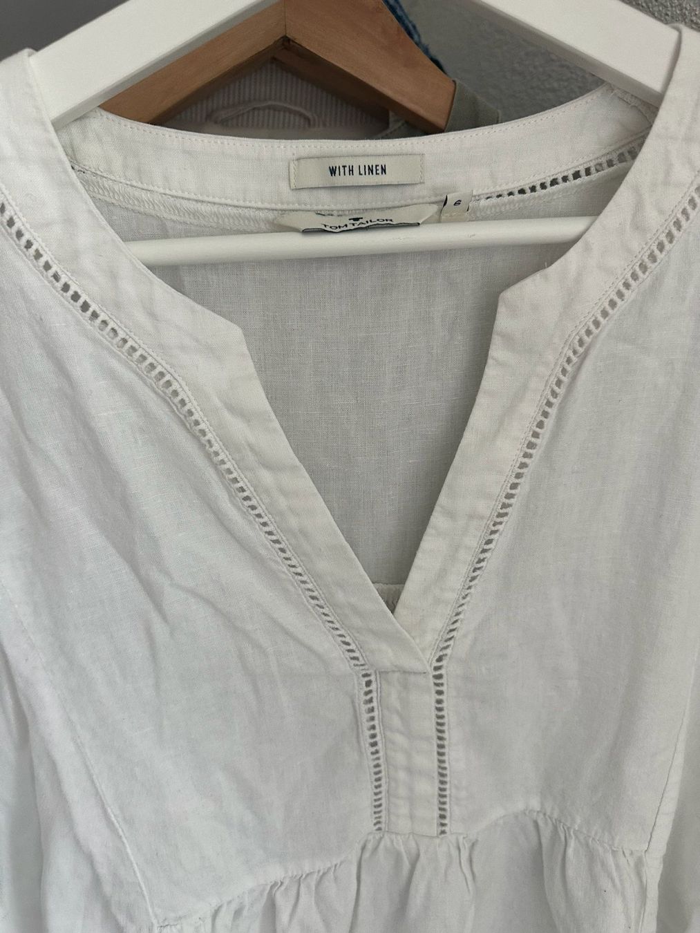 Camicette: Tom Tailor Bluse – S (Oversize, Leinen) – Usato da Kriens venduto da tom_hjc5 1
