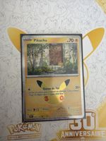 Pokémon fr 30 ans Pikachu 17/30