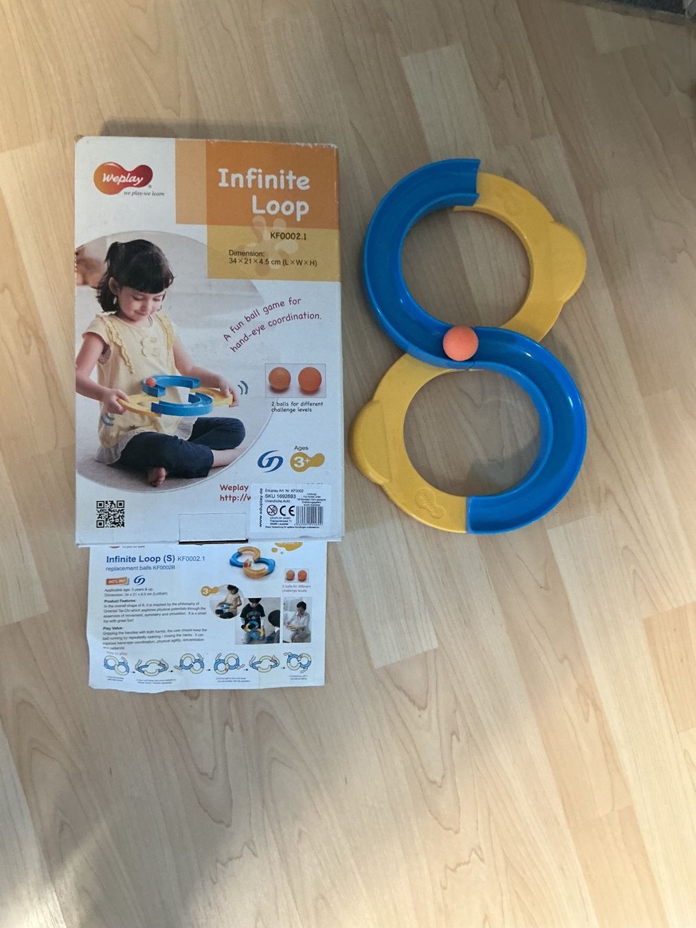 Giochi: Weplay Infinite Loop Geschicklichkeitsspiel – Usato da Biel-Benken BL venduto da Cold334