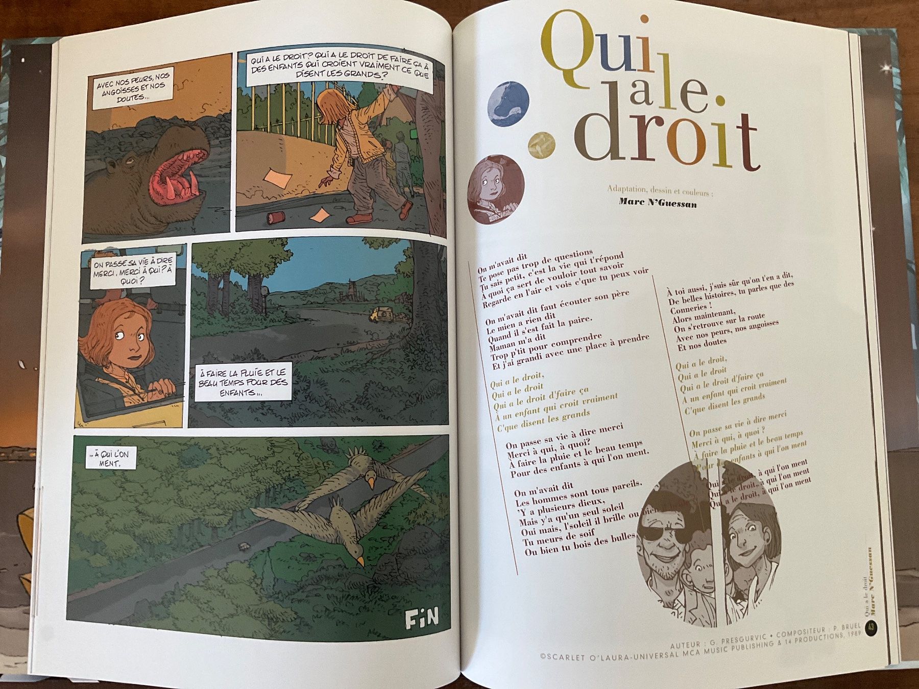 BD: BD Patrick Bruel Chansons en BD Soleil – D'occasion à Avenches par Lactobacille 5