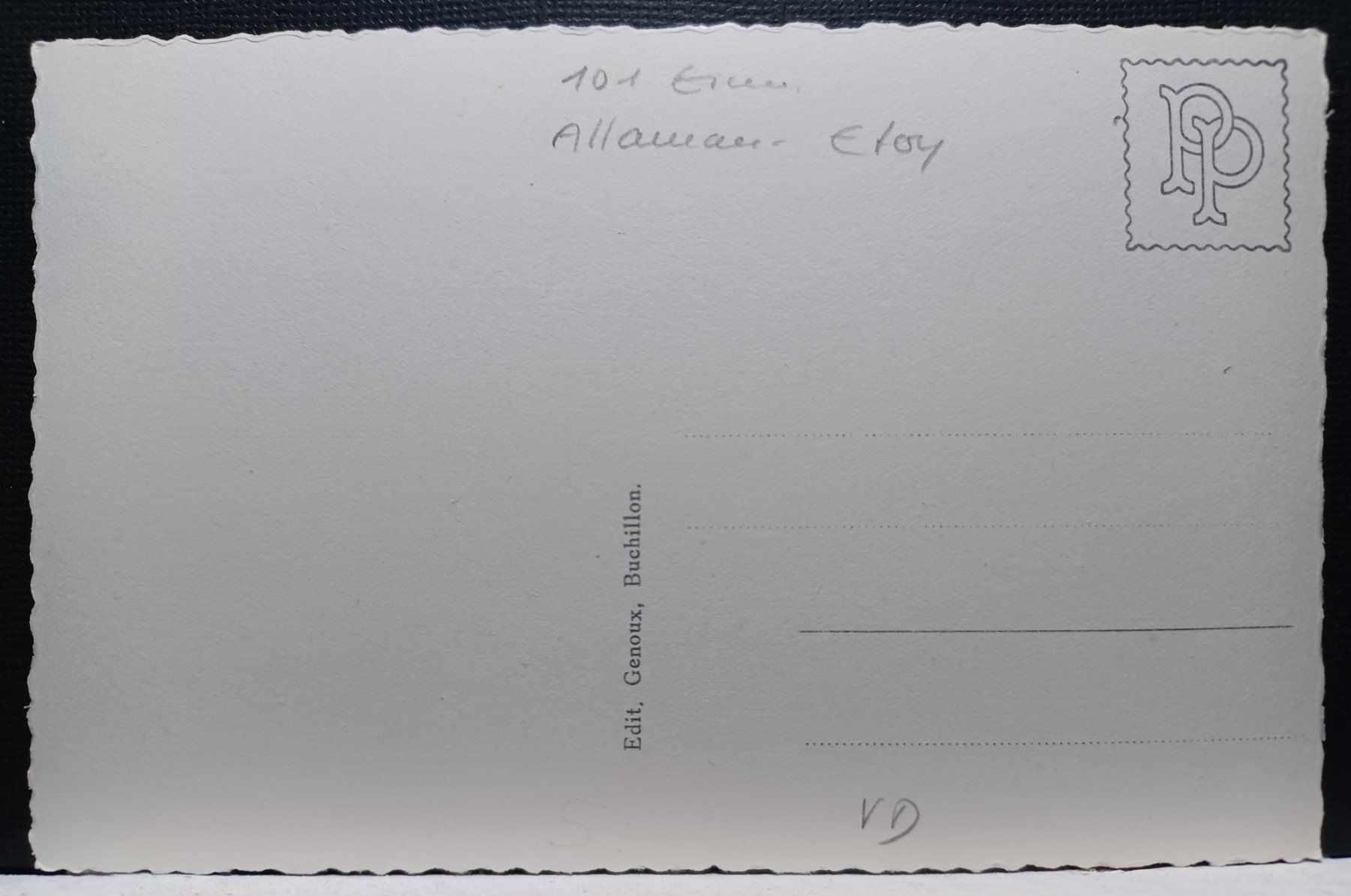 Cartoline postali: No. 9082 , Buchillon VD – Usato da Aarau Rohr venduto da mgvw 1