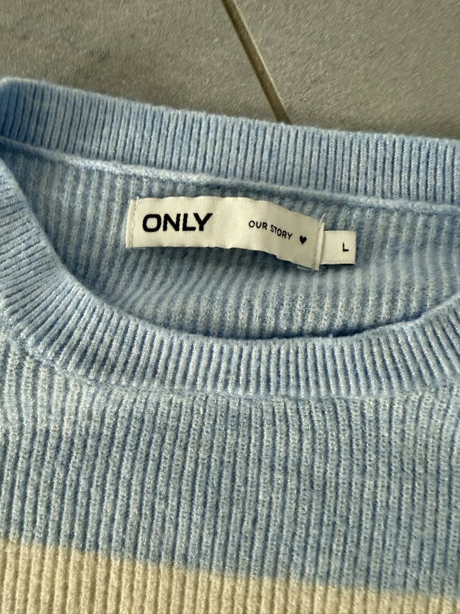 Only Pulls & Sweat-shirts: Damen Pullover ONLY Streifen Grösse L neuwertig – D'occasion à Bassersdorf par Agipsi 1