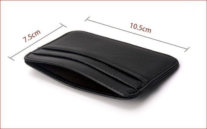 Portafogli: Brieftasche echt Leder. Mini-Kartenhülle – Nuovo e nell'imballaggio originale da Burgdorf venduto da XJ6 2