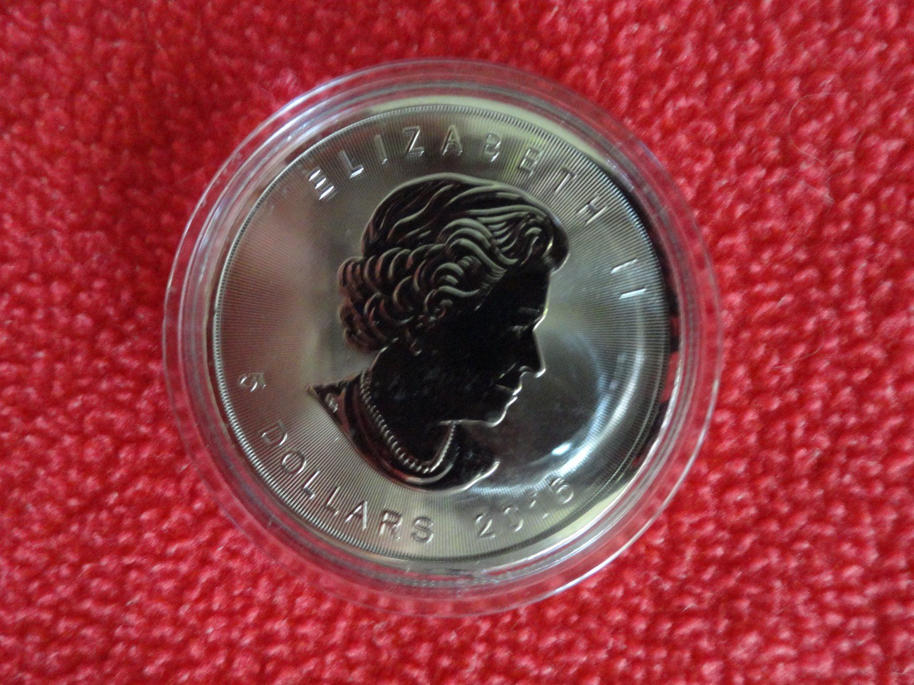 Tutti le monete: Silbermünze Kanada Maple Leaf 5 Dollars 2016 - Elizabeth II – Nuovo (secondo la descrizione) da Gerlafingen venduto da Shiva_74 2