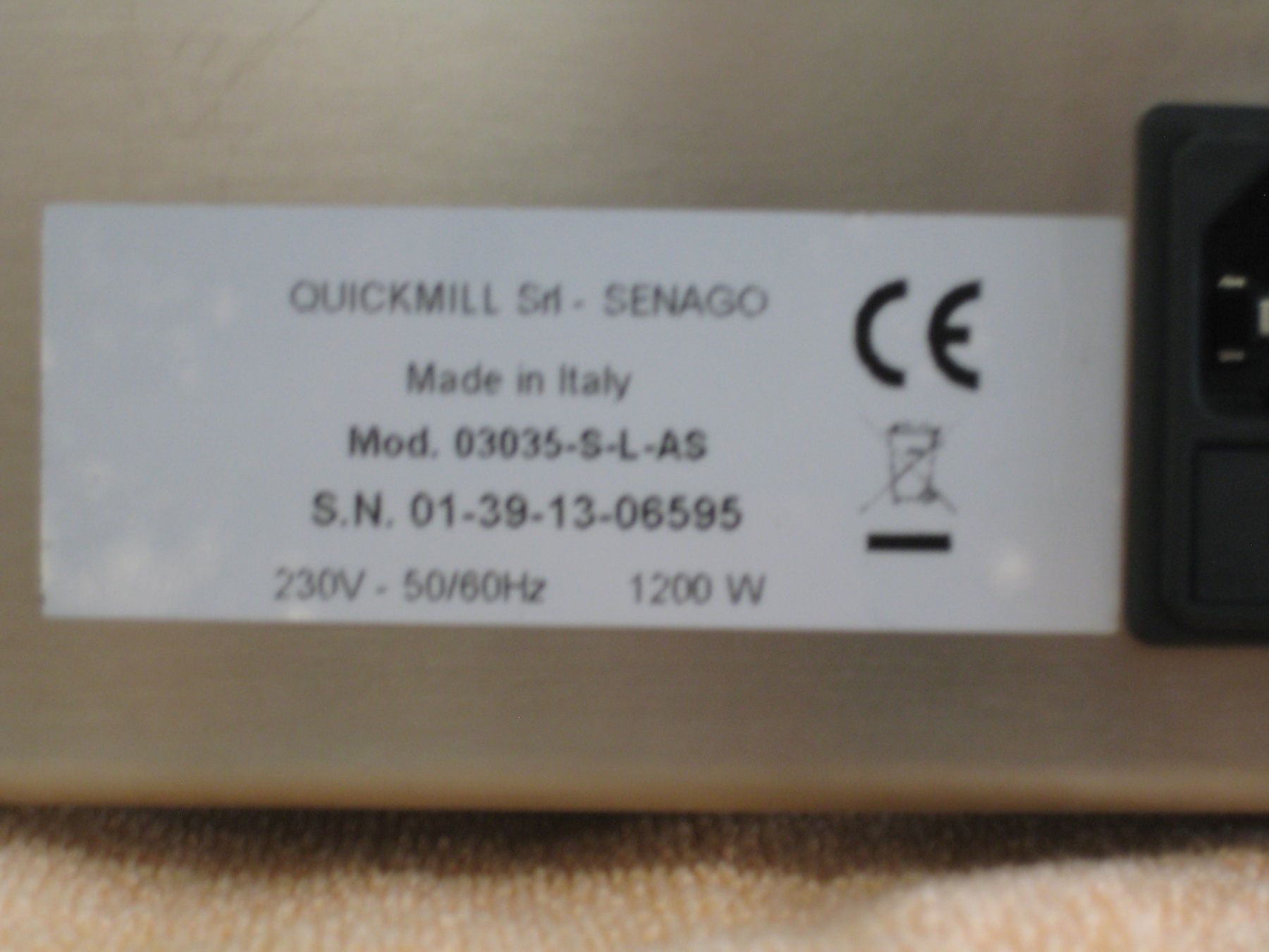 Quick Mill Macchine per caffè & Macchine per espresso: Quick Mill Pegaso 3035 Espressomaschine / Kolbenmaschine – Nuovo (secondo la descrizione) da Bern venduto da Bsommer23 5