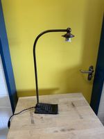 Tischlampe Metall dunkel Stehlampe gebraucht ca 58cm