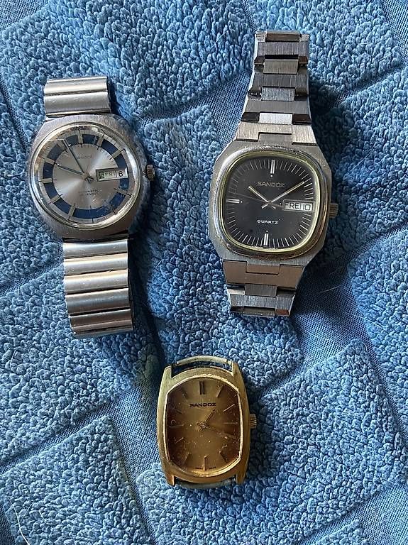 Uhren: Lots de montres Sandoz  – Gebraucht aus Domdidier von hja_b7b2