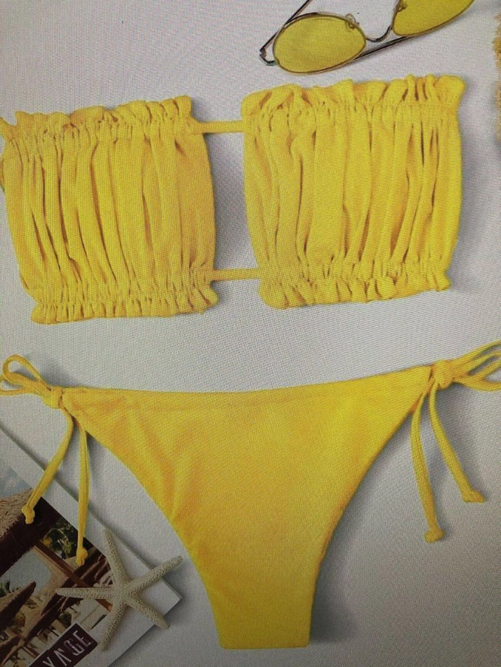Costumi da bagno & Bikini: Bikini gelb Brazilian Style – Nuovo (secondo la descrizione) da Staufen venduto da GiuliettaD